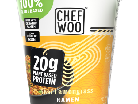 Chef Woo Thai Lemongrass Ramen Cup - 71g Online