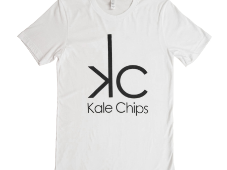 Veganized World   Kale Chips  Unisex White T-Shirt For Cheap