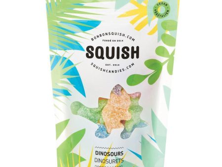 Squish Candies Dinosours Gummies - 120g Hot on Sale