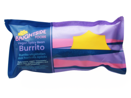 Brightside Foods Spicy Bean Burrito - 370g Online