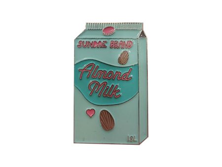 Sundae Studios Almond Milk Enamel Pin Hot on Sale