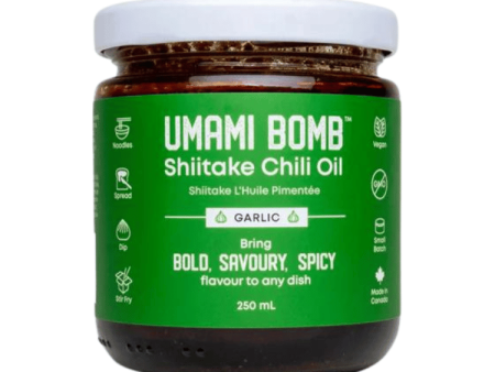 Vumami Foods Umami Bomb Shiitake Garlic Chili Oil - 250ml Online