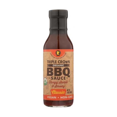 Triple Crown Organic Classic BBQ Sauce - 350ml Discount