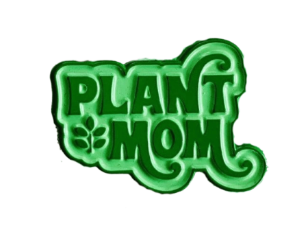 Vegan Power Co  Plant Mom  Enamel Pin Fashion