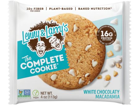 Lenny & Larry s White Chocolaty Macadamia Protein Cookie - 113g Hot on Sale