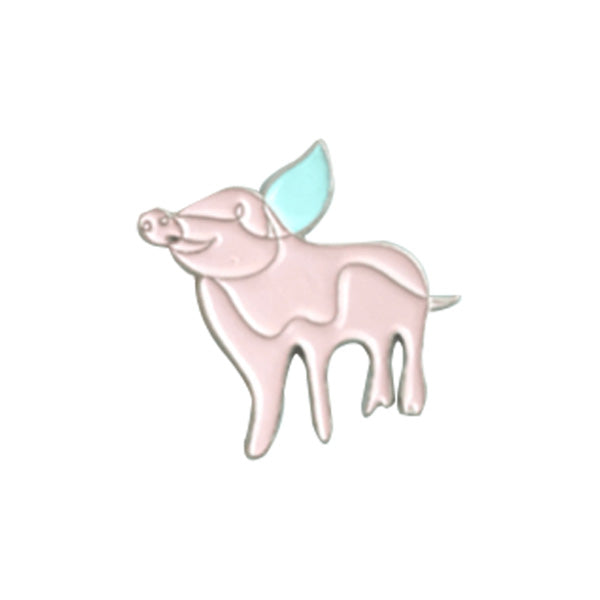 Vegan Supply  Pig  Enamel Pin Sale