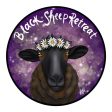 HarmLessBeings  Black Sheep Retreat  Sticker Online Hot Sale