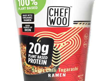 Chef Woo Sweet Chili Togarashi Ramen Cup - 71g Online Sale