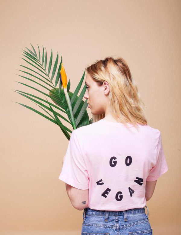 Veganized World   Go Vegan  White Unisex T-Shirt Online Hot Sale