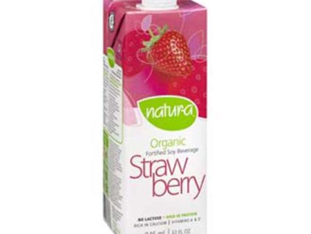 Natura Strawberry Soy Milk - 946ml Online now