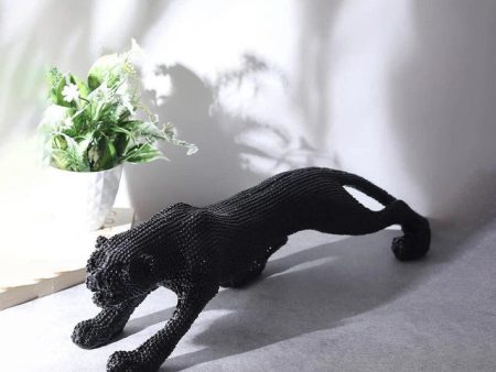 Jeweled Prowler Resin Showpiece | 22 x 5 x 6 inches For Cheap