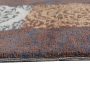 Abstract Futuristic Brown Polyester Carpet Online