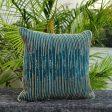 Teal Green Beaded Cushion Cover | 16 x 16 inches For Cheap