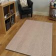 Abstract Beige Hand Tufted Wool Carpet Online Hot Sale