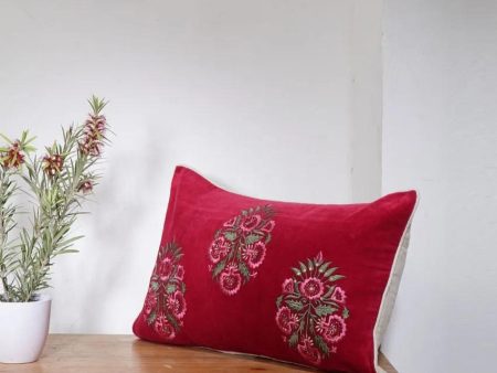 Arabesque Cotton Cushion Cover | 20 x 12 inches Supply