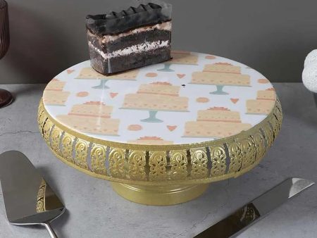 Cake Platter with Knife & Server Set Online