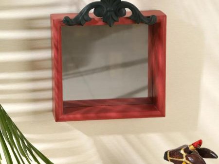 Distress Finish Wall Mirror on Sale