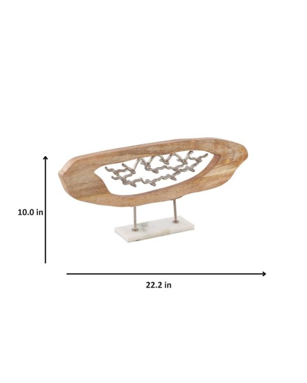 Modern Aluminum Bird Nest Stand | 22 inches Hot on Sale