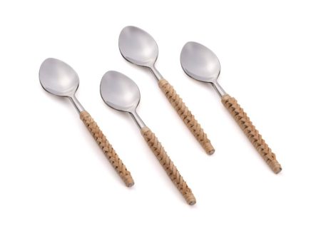 Garden Escapes Dessert Spoons | Set Of 4 Hot on Sale