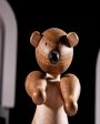 Bear Wooden Miniature Figurine | 3 x 4 inches For Sale