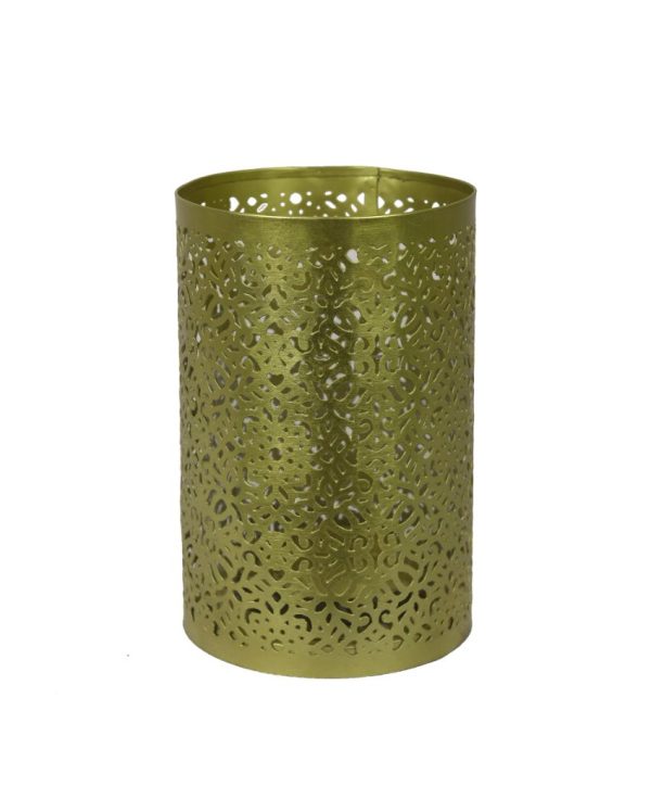 Jaali Pillar Glass Candle Holder | 6 Inches Cheap