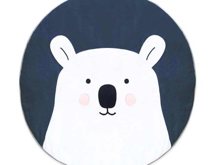 Polar Bear Indoor & Outdoor Cotton Quilted Playmat Cheap