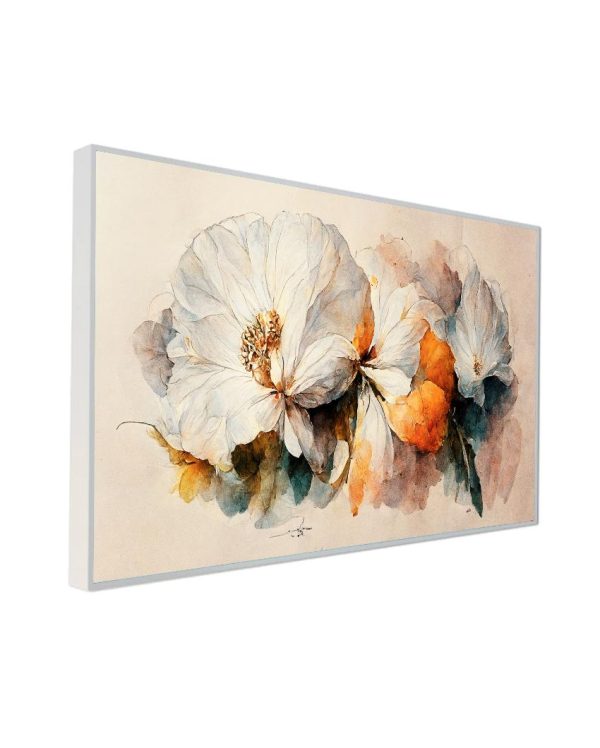 3D Vibrant Flower Canvas Wall Painting Online now