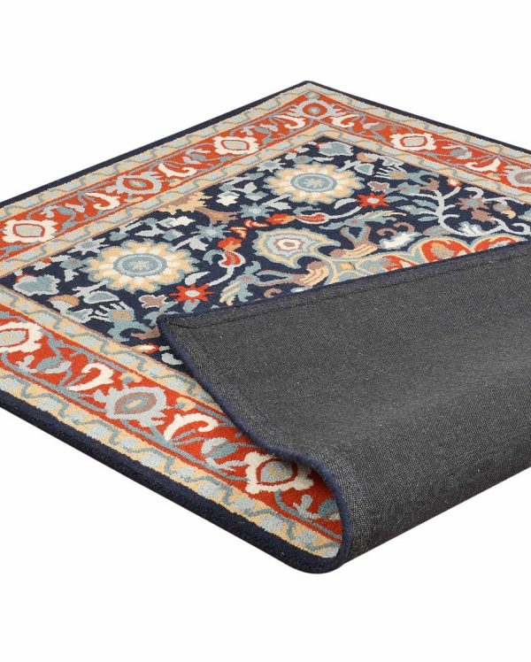 Hand Tufted Orange Traditional Wool Carpet Online Hot Sale