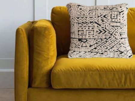 Abstract Cushion Cover | Set of 5 | 16 x 16 inches Hot on Sale