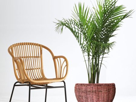 Handwoven Planter | Brown | Plant Not Included For Discount