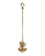 Three Side Lamp Bird Brass Hanging Diya on Sale