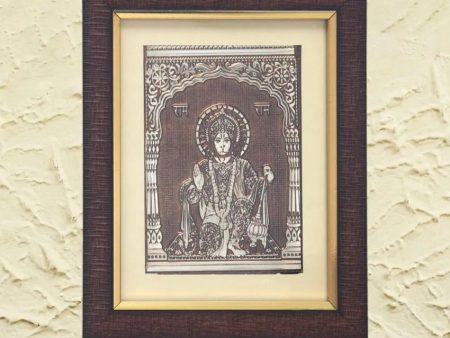 Lord Bajrang Bali Wall Painting | 9 x 11 inches Fashion