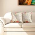 Hydrangea Love Cushion Covers | Set of 2 | 16x16 inches Cheap