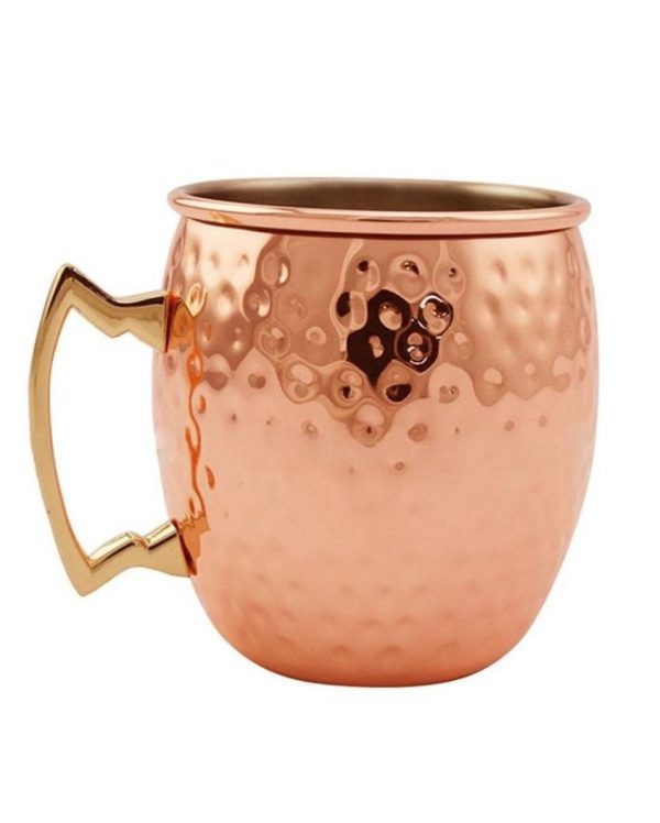 Premium Copper Mugs | Set Of 2 | 500 ml | 4 x 4 inches Online