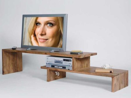 Nyana Sheesham Wood Open Selfs TV Cabinet Lite Supply