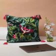 Au-Dela Velvet Cotton Cushion Cover | 16 x 16 inches For Sale