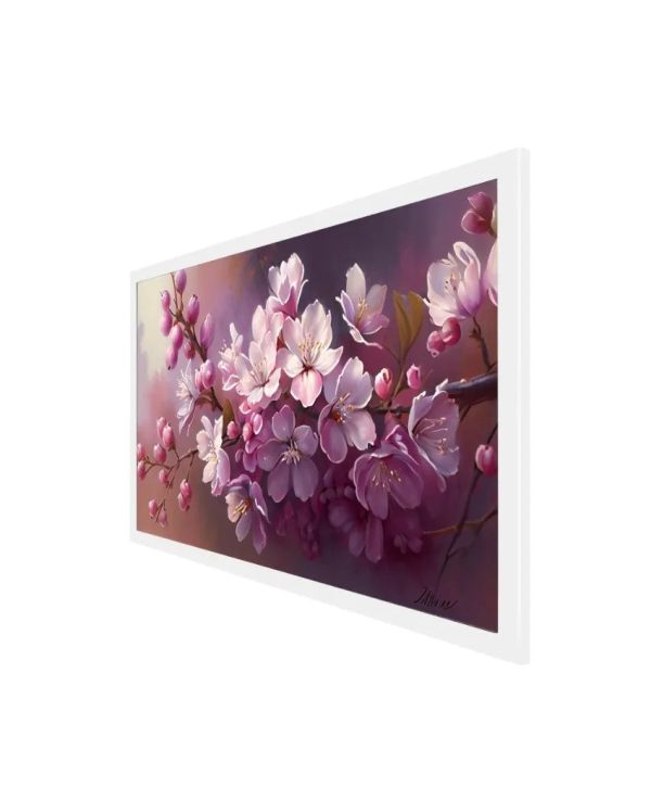 Pink Cherry Blossom Wall Decor Canvas Wall Painting Supply