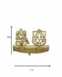 Lakshmi Ganesh Iron Tealight Candle Holder | 7 x 3 inches For Sale