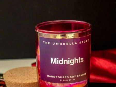 Midnight Limited Edition Scented Candle | 8.9 x 6.4 x 12.7 cm   3.5 x 2.5 x 5 inches on Sale