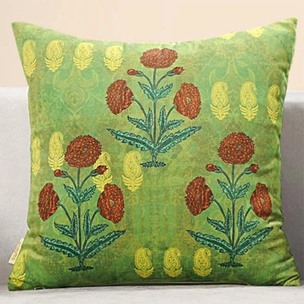 Silvia  Foloral Design Cushion Covers | 16 x 16 Inch | Set Of 2 Online