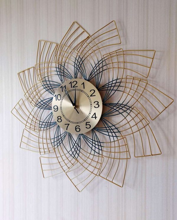 Caitlynn Metal Wall Clock | 24 inches Hot on Sale