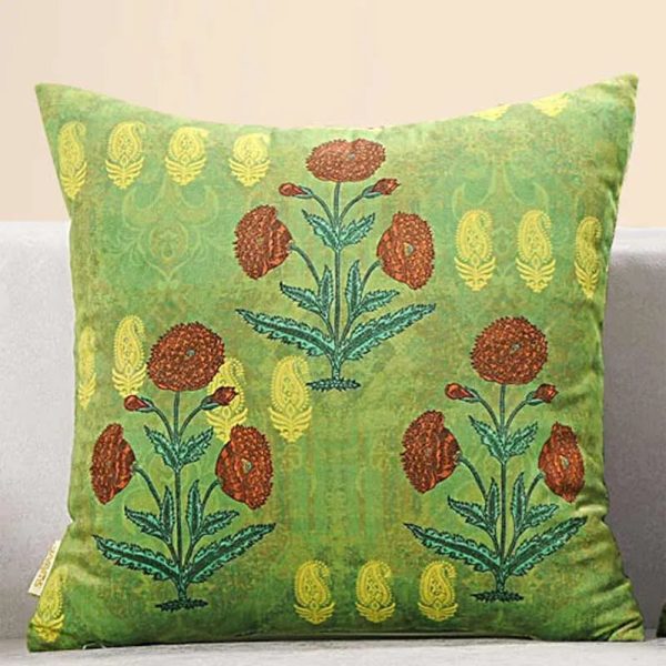 Silvia  Foloral Design Cushion Covers | 16 x 16 Inch | Set Of 2 Online