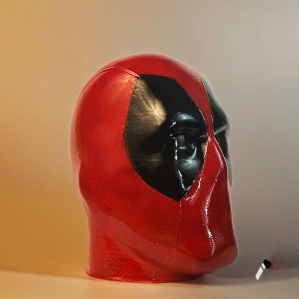 Dead pool 3 Head PLA Statue For Cheap