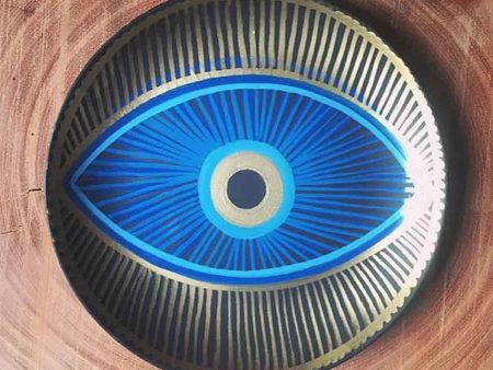 Blue Eye Evil Eye Porcelain Plate | 7.5 inches Discount