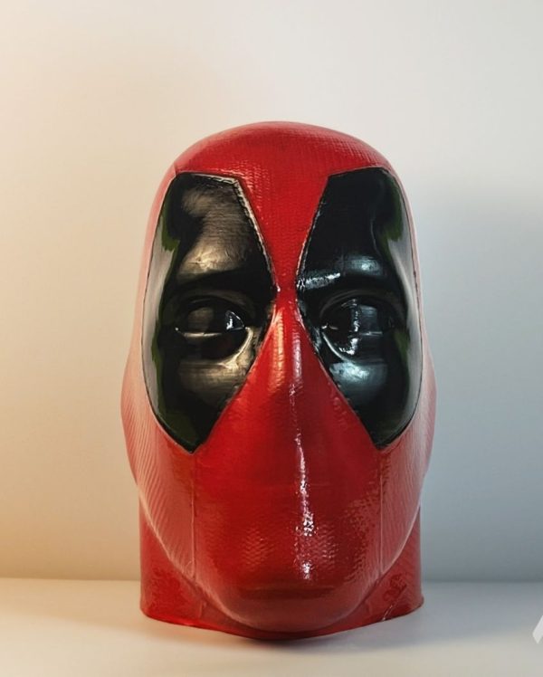 Dead pool 3 Head PLA Statue For Cheap