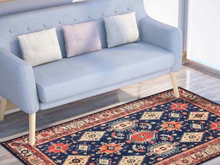 Vintage Pattern Washable Polyester Carpet | 6 x 4 Feet Discount