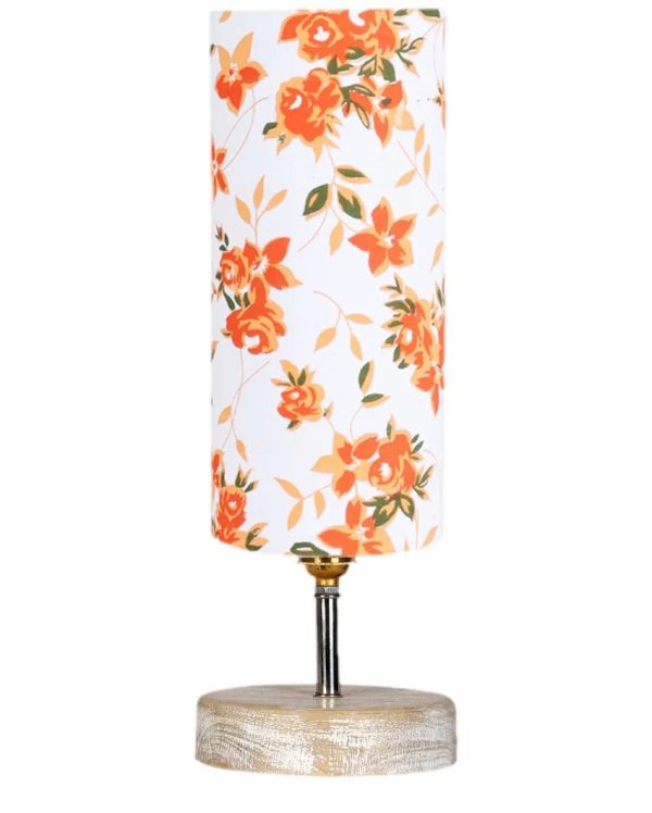 Attractive Cotton Shade Table Lamp | 5 x 14 inches Online now