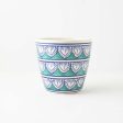 Blue Worli Art Ceramic Planter | Blue | Plant Not Included For Discount