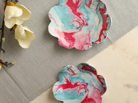 Enameled Aluminum Platters | Set of 2 For Cheap