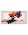 Symphony Multi Color Modern Art Floating Framed Canvas Wall Painting Sale